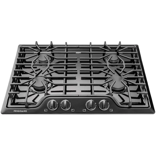 Estufa a gas de 30 pulgadas Frigidaire negra