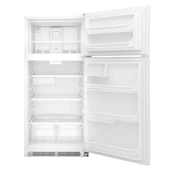 Refrigerador sin congelador de 30 pulgadas en blanco, profundidad